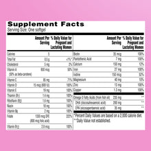 One A Day Women's Prenatal Multivitamin with Folic Acid, DHA and Iron, 60 Ct