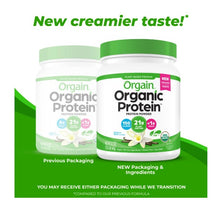 Orgain Organic Vegan 21g Protein Powder, Plant Based Shake Drink, Vanilla Bean 1.02lb
