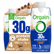 Orgain 30g Protein Shake, Dairy Based, 11oz, 12ct