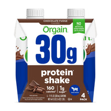 Orgain 30g Protein Shake, Dairy Based, 11oz, 12ct