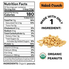 Organic-Peanut-Butter-Crunchy-Vegan-Palm-Oil-Free-No-Salt-7G-Protein-16-oz-1-_6 - Brands For Less USA