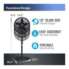 OscillatingPedestalFanwithRemote3 - Brands For Less USA
