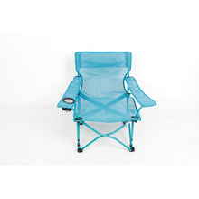 OzarkTrailQuadFoldingBeachChairwithCupholder_Aqua2 - Brands For Less USA
