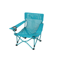 OzarkTrailQuadFoldingBeachChairwithCupholder_Aqua - Brands For Less USA