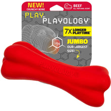 Play by Playology Dog Toys | Interactive Dog Toy Bone | Scented Crunchy Bone, Large
