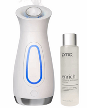 PMD SilkSteam Pro Spa-Grade Facial Steamer + Enrich Softening Antioxidant Essence