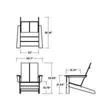 POLYWOODGulfShoresModernAdirondackChair - Brands For Less USA