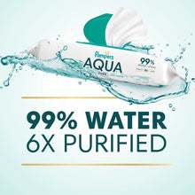Pampers Aqua Pure Baby Wipes, 99% Water, Unscented, 8-Pack 448 Total Wipes (Select for More Options)