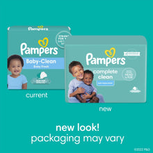 Pampers Complete Clean Baby Fresh Baby Wipes 3-Pack 216 Wipes