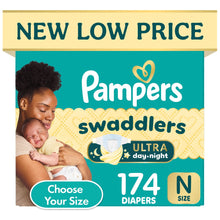 Pampers Swaddlers Ultra Diapers, Sizes Newborn-8