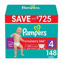 Pañales Pampers Cruisers 360