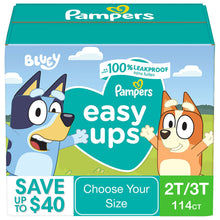 Pampers Easy Ups Training Pants Underwear, Sizes 2T-6T