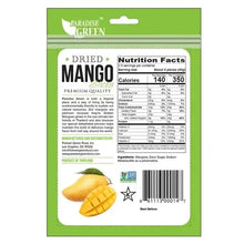ParadiseGreenPremiumDriedMangoSlices_3.5oz_8-count2 - Brands For Less USA