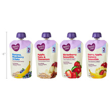 Parent's Choice Stage 2 Baby Food Breakfast Blend Variety Pack, 4 oz Pouches, 12 Count