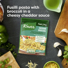 Knorr Pasta Sides Cheddar Broccoli Fusilli Made with No Artificial Flavors, 4.3 Oz Pouch