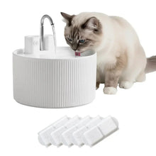 PawsPikCordlessCeramicFaucet-StylePetWaterFountain_Bundle - Brands For Less USA