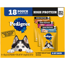 PedigreeHighProteinDogFoodWetVarietyPackPouches_3.5oz.Pouches_18Count - Brands For Less USA