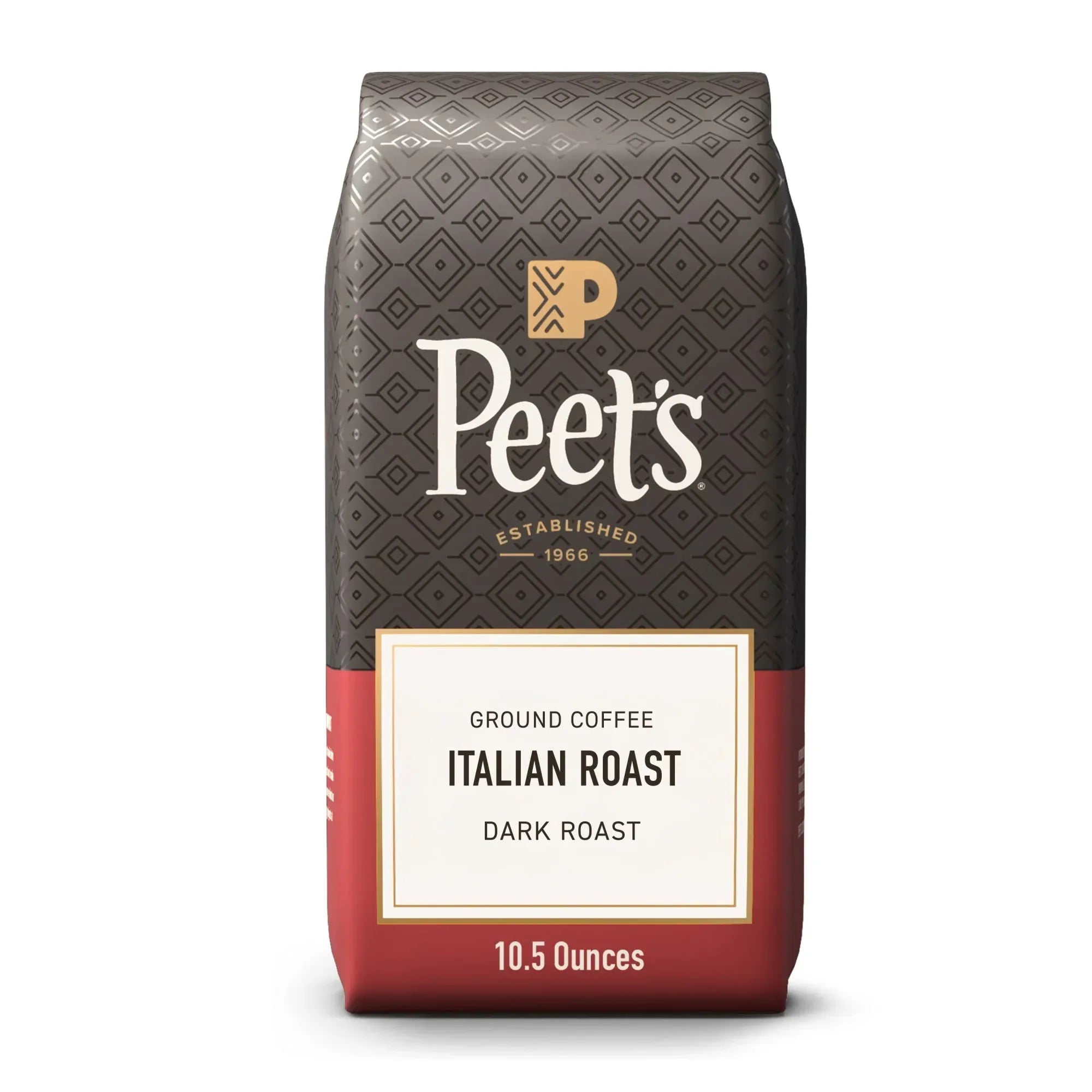 Peet's Coffee Italian Roast Premium Dark Roast Ground Coffee, Arabica ...