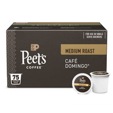 Peet's Coffee Medium Roast K-Cup Pods, Café Domingo 75 ct.