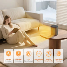 PelonisTabletopDigitalCeramicHeaterwithDigitalThermostatandRemoteControl_Black3 - Brands For Less USA
