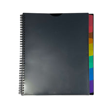 Pen-Gear12PocketSpiralPolyOrganizer-BlackFileFolders-AssembledProductHeight11-4in-_1 - Brands For Less USA