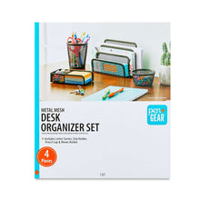 Pen-Gear4-PieceMetalDeskOrganizerSet-Black-_1 - Brands For Less USA