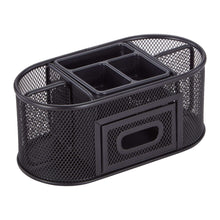 Pen-GearMetalMeshDesktopOrganizer-8Compartments-Black1-_2 - Brands For Less USA