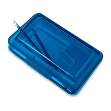 Pen_GearLightweightPlasticPencilBoxwithSnap-onLid_TranslucentSapphireBlue_12-Pack2 - Brands For Less USA