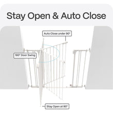 Perma Child Safety  Safe Step Baby Gate with Rental Safe Wall Protectors