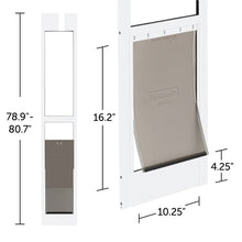 Puerta corrediza de vidrio para mascotas PetSafe, 2 piezas, grande