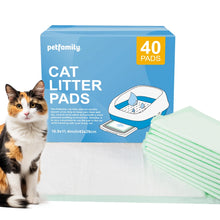 Petfamily Cat Litter Box Pads-Generic Refill for Tidy Cats Breeze Litter System, Size:16.9” x 11.4”-40 Count