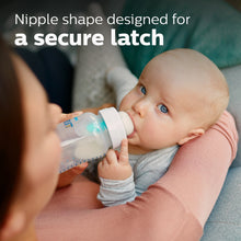 Philips Avent Anti-colic Baby Bottle with AirFree Vent, 9oz, 1pk, Clear, SCY703/91