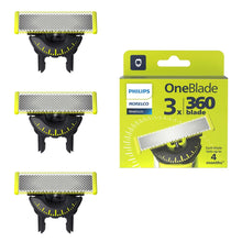 PhilipsNorelcoOneBlade360ReplacementBladesforRegularOneBladeTrimmer-3Pack9-_1 - Brands For Less USA