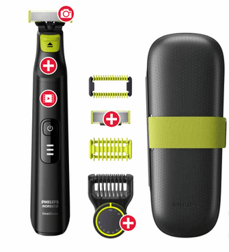 Philips Norelco OneBlade Pro Face and Body Hybrid Electric Trimmer and Shaver