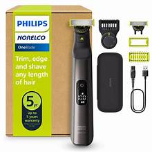 Philips Norelco OneBlade Pro Face and Body Hybrid Electric Trimmer and Shaver