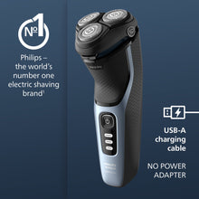 PhilipsNorelcoShaver3600_RechargeableWet_DryElectricShaverwithPop-UpTrimmerandStoragePouch1 - Brands For Less USA