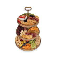 Picnic_Time_Mango_Wood_3-Tier_Serving_Tray_2 - Brands For Less USA