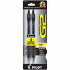 Pilot G2 Retractable Gel Ink Pens, Fine Point, Black, 2 Pack,