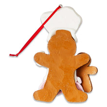 Pink and White Gingerbread Chef Christmas Ornament, 4.5", by Holiday Time