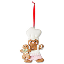 Pink and White Gingerbread Chef Christmas Ornament, 4.5", by Holiday Time