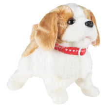 PlushPuppyToywithInteractiveFeatures-Walks_BarksandFlipsforKidsbyHappyTrails - Brands For Less USA