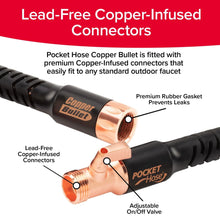 Pocket Hose Copper Bullet 100' Expandable Garden Hose - Brands For Less USA