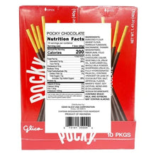 Pocky Cream Covered Biscuit Sticks, Chocolate, 1.41 oz, 10-count - Brands For Less USA