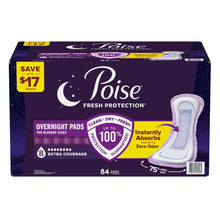 Poise Incontinence Pads, 8 Drop Overnight, 84 ct.