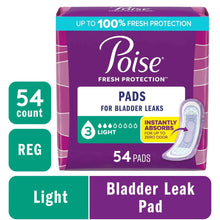 PoiseIncontinencePadsforWomen-3DropLightAbsorbency-RegularLength-54Count6-_1 - Brands For Less USA