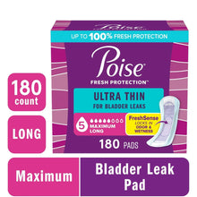 PoiseUltraThinIncontinencePads_5DropMaximumAbsorbency_LongLength_180Count8 - Brands For Less USA