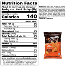 PopCorners 9g Protein, Popped Corn Protein Chips, Zesty Cheddar, 9.5 oz. (PACK OF 3 )