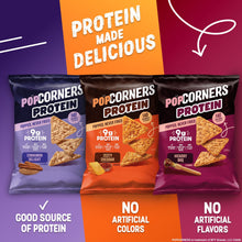 PopCorners 9g Protein, Popped Corn Protein Chips, Zesty Cheddar, 9.5 oz. (PACK OF 3 )