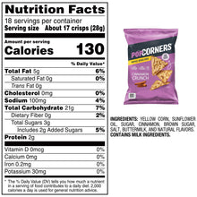 PopCorners Cinnamon Crunch Popped-Corn Snack, 18 oz. (PACK OF 3 )