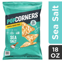 PopCorners Sea Salt Flavored Whole Grain Snacks, 18 oz. (PACK OF 3 )